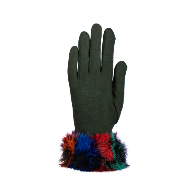 Γυναικεία γάντια Sama πράσινα - Kalapod.gr